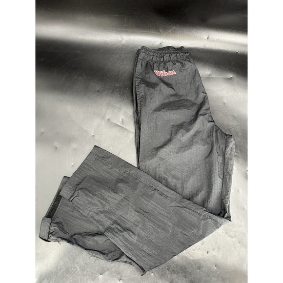 Wilson Other - Vintage Wilson Tennis Windbreaker Nylon Pants Men's Small Black